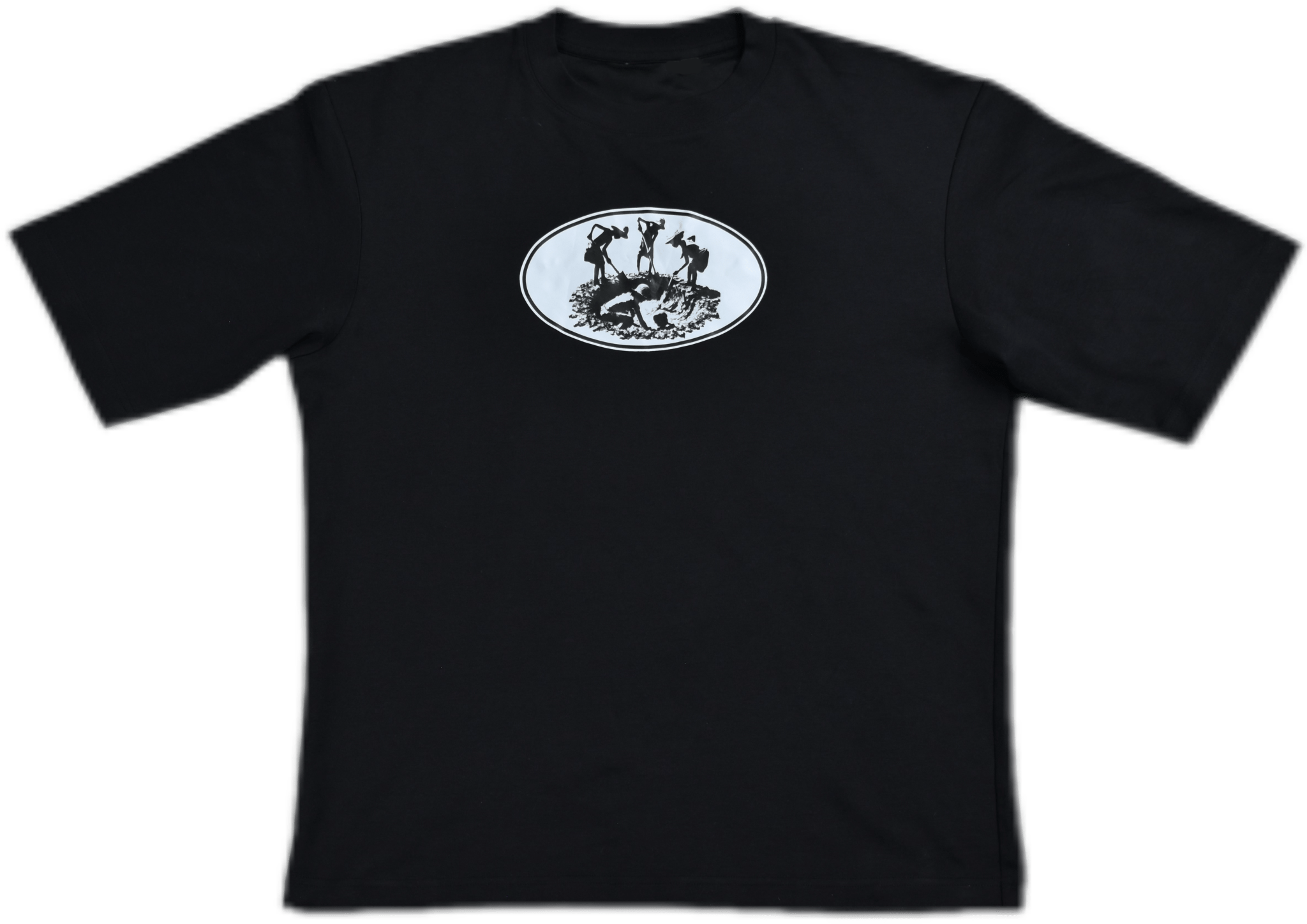 NO CONGO NO TESLA | BLK TEE - Vision De Garçon
