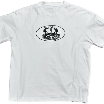 NO CONGO NO TESLA | WHITE TEE - Vision De Garçon