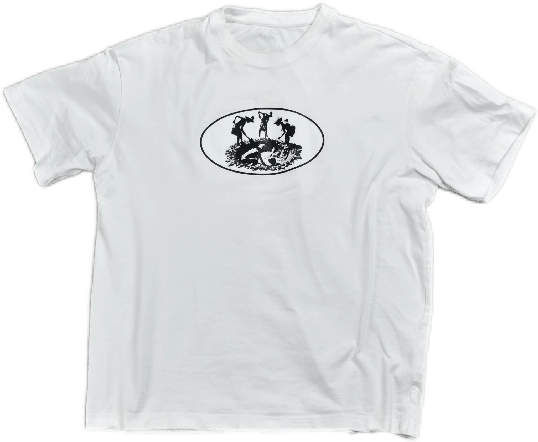 NO CONGO NO TESLA | WHITE TEE - Vision De Garçon